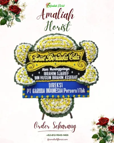 Papan Bunga Duka di Tosaran